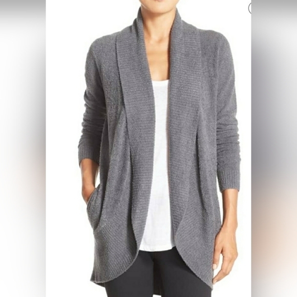BAREFOOT Dreams CozyChic Lite Circle Cardigan Style 452 Size XS/S - Picture 2 of 14